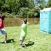 Ann Arbor Sword Club member Alex Sabin trains with Michael Eischen at the Celtic Festival in Saline on Saturday, July 13. Daniel Brenner I AnnArbor.com